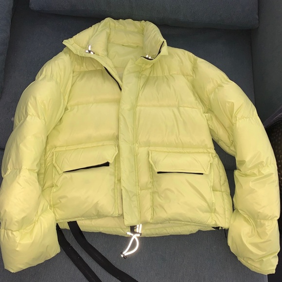 Unravel Project neon puffer jacket - Picture 3 of 7